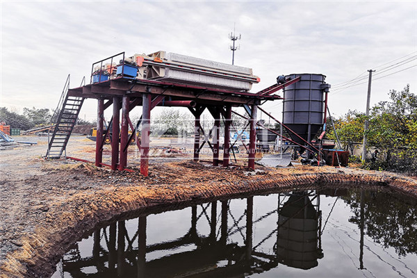 污泥板框壓濾機在洗沙尾礦處理中的應用