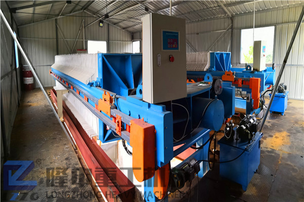 廂式壓濾機(jī)處理洗沙生產(chǎn)線(xiàn)污泥的特性